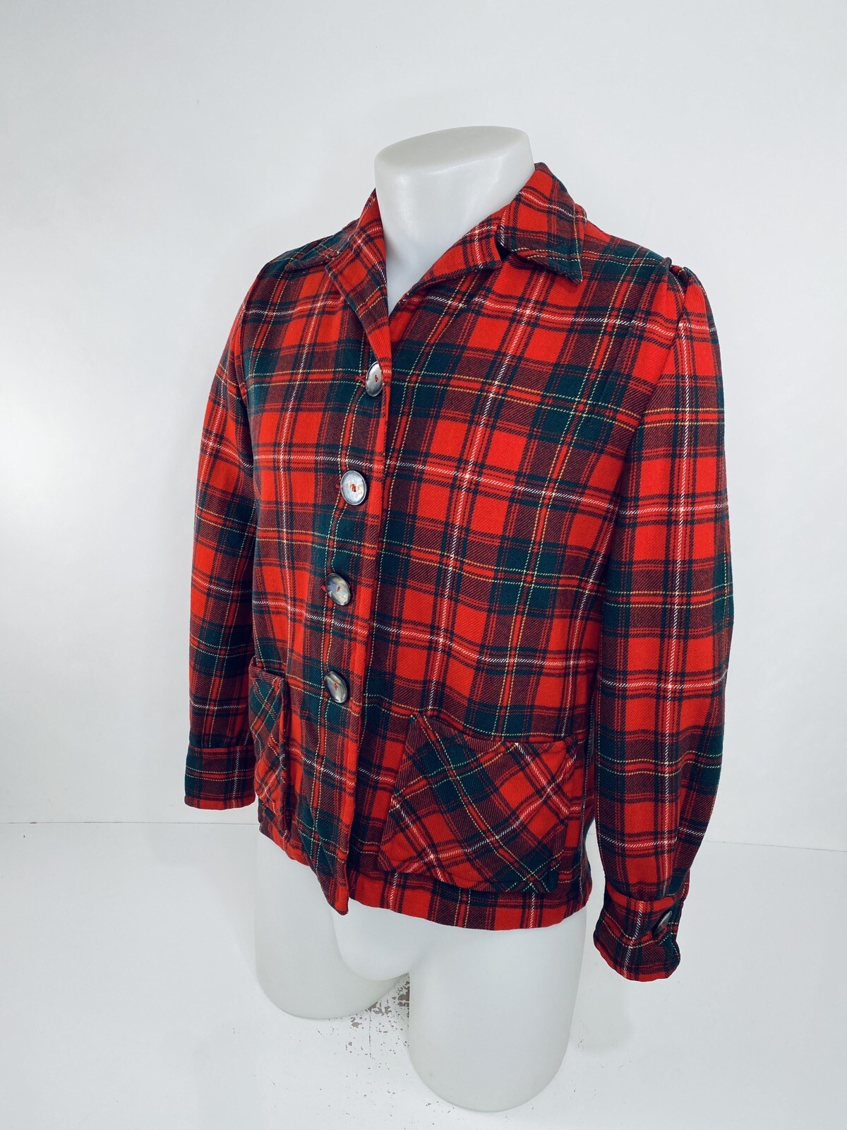 PENDLETON -  100% PURE VIRGIN WOOL CHECKED PLAID … - image 3