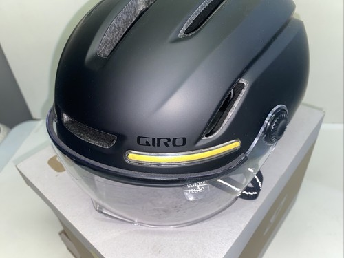 Casco Giro Ethos SHIELD LED Negro Mate Mediano 55-59 cm - Imagen 4 de 7