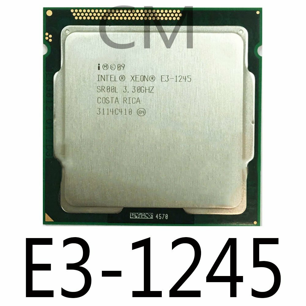 Intel Xeon E3-1245 Quad Core LGA1155 SR00L CPU Processor