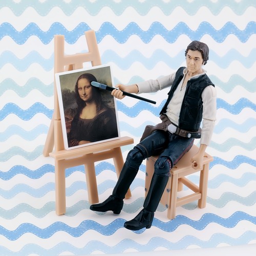 Miniature Art Easel Painting Sculpture 1 Random Blind Box Capsule Japan Figure - Picture 4 of 9