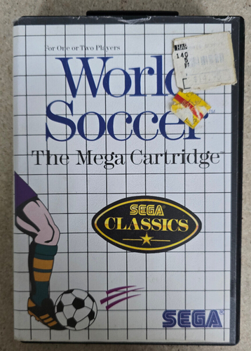 World Soccer - Sega Master System Game - CIB - Tested Working - 第 1/5 張圖片