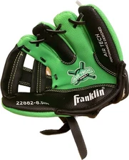 Youth Franklin Air Tech Beginner’s Baseball Glove Bright Green Size 8.5