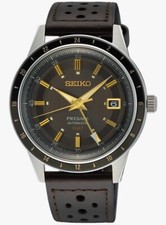 Seiko Presage Fume Style 60s Road Trip GMT Men's Watch SSK013J1