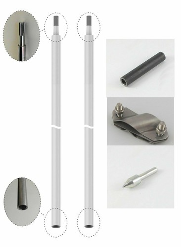 Tiefenerder Erder Erdung Staberder Ø20mm 1500mm V4A Edelstahl SET Längenauswahl - Bild 10 von 26