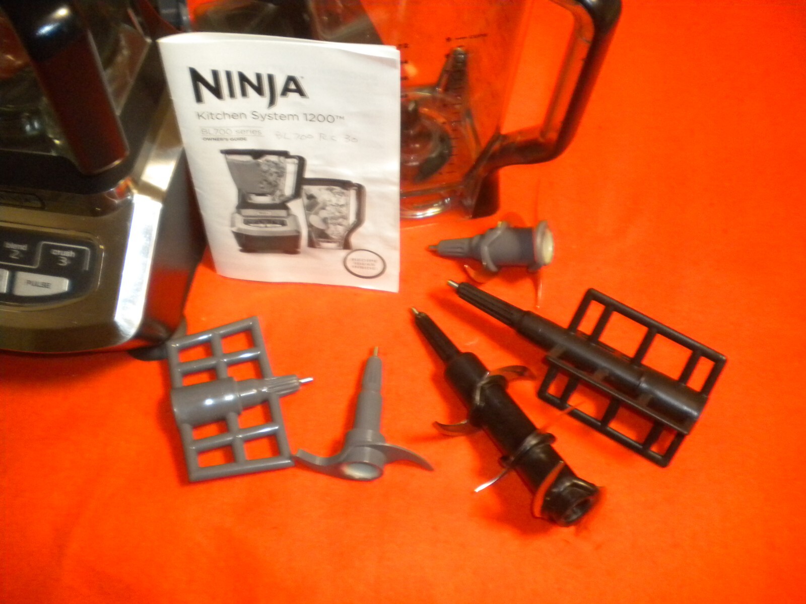 Ninja Kitchen System 1200 Professional Blender/ Food Processor, Model BL700 RC eBay