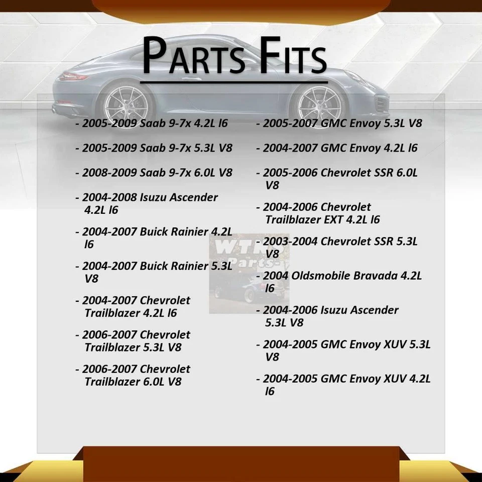 Kit de enlace de barra estabilizadora delantera izquierda y derecha Mevotech para GMC Envoy XUV 2004 2005 Foto 2 de 4