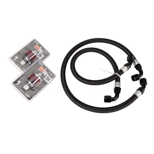Titan Motorsports Oil Catch Can for 93-98 Toyota Supra LHD RHD MK4 - Picture 2 of 3