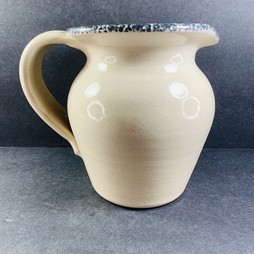 Vintage Casey Pottery Pitcher Hand Made Marshall Texas USA Birdhouse Scene 6”T - Picture 3 of 6