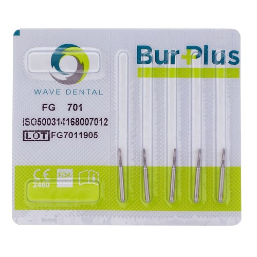 Wave Dental Burs Tungsten Carbide 701 FG Friction Grip For High Speed Handpiece - Picture 10 of 16