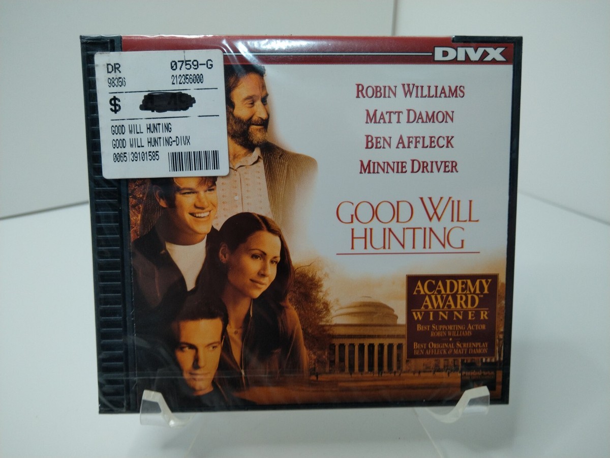 Good Will Hunting (divx) Not DVD Miramax Robin Williams Matt Damon