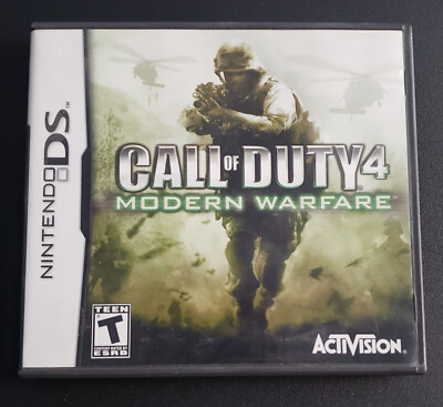 【新品】コールオブデューティ4 MODERN WARFARE ds Nintendo DS Call of Duty 4: Modern Warfare | eBay