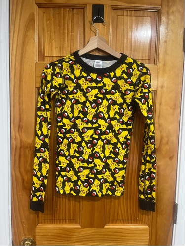 Hanna Andersson X Pokemon Collection Pikachu Pokeball 2 Piece Pajama Set Size 14 - Picture 10 of 13