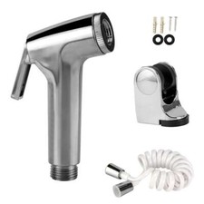 Handheld Toilet Bidet Spray Shower Head Bathroom Hose Shattaf Adapter Kit USA