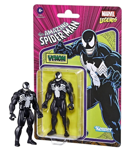 (2) Marvel Venom Action Figures - Kenner 3.75" & Hasbro Titan Hero Series 12" - Picture 11 of 11