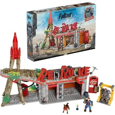 MEGA Fallout Red Rocket Truck Stop Set With Figures (824 pcs) *IN HAND*