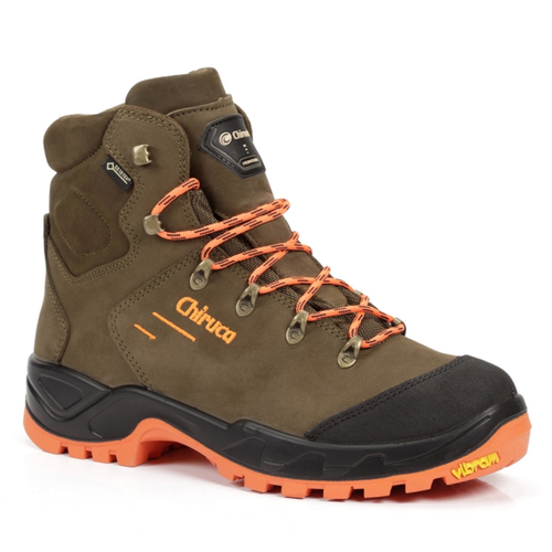 Chaussures De Sécurité Hautes Freewind S3 SRC Brun Foncé Vibram