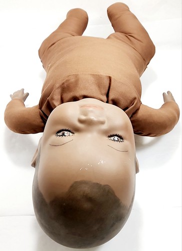 Vintage Grace S Putnam Black Baby Doll, Made in Germany Repro - Picture 6 of 20