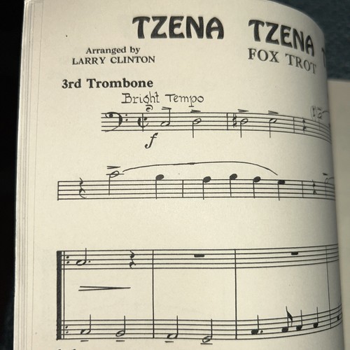 Vtg Orchestration Sheet Music Tzena Tzena Tzena Fox Trot 1950 - Picture 7 of 15