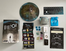 Visitor in Blackwood Grove Board Card Game Used Complete Nice