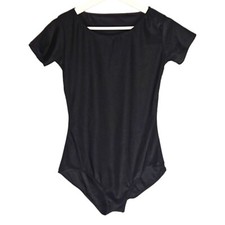 Black Bodysuit Dance Top