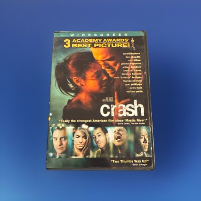Crash DVD - Crash Movie - Sandra Bullock - Don Cheadle