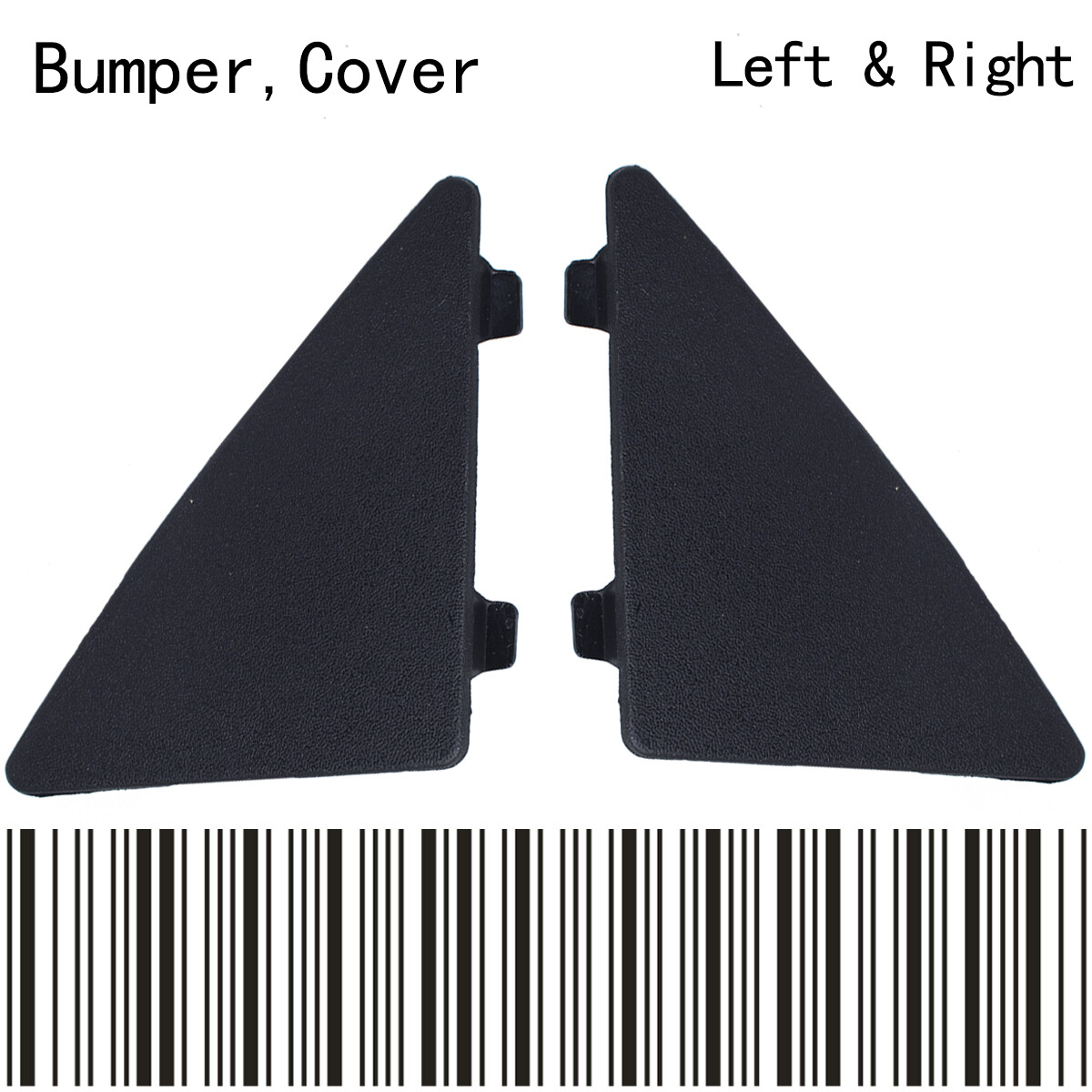 2pcs For Mazda 3 Axela BM Front Bumper Lower Grille Triangle Cap