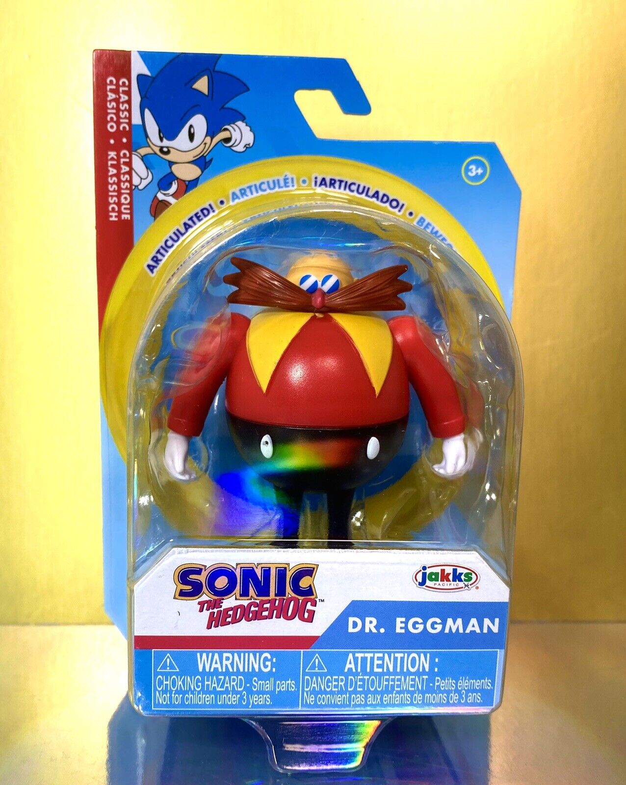 2022 JAKKS Pacific Sonic the Hedgehog 2.75in Figure: CLASSIC