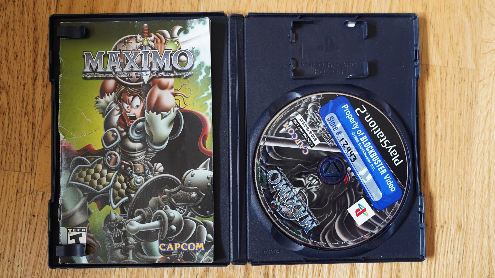 Maximo: Ghosts to Glory (Sony PlayStation 2, 2002) USED/CRACK IN DISC/PLAYS