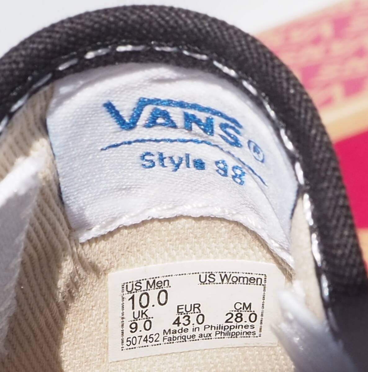 Vanillaページ Deadstock Vans Classic Slip-On 98 Dx Anaheim Factory Spider