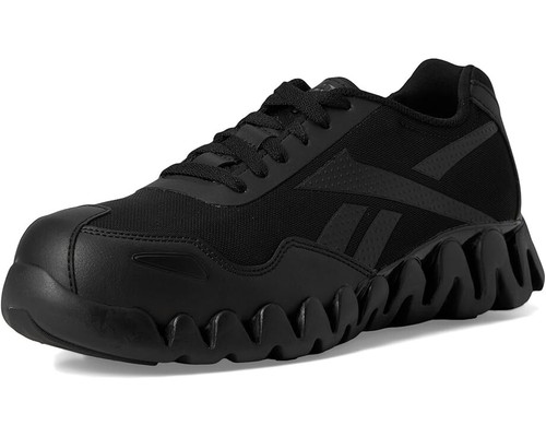 Reebok Work Zig Pulse RB3019 Men's US 9.5 Black Composite Toe Work Shoes ZOGG472 - Picture 8 of 12
