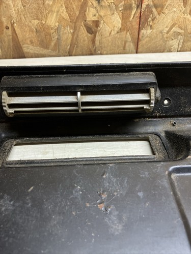BLACK DASH COMPARTMENT GLOVE BOX DOOR 70-81 PONTIAC FIREBIRD TRANS AM A/C #2 - Picture 8 of 9