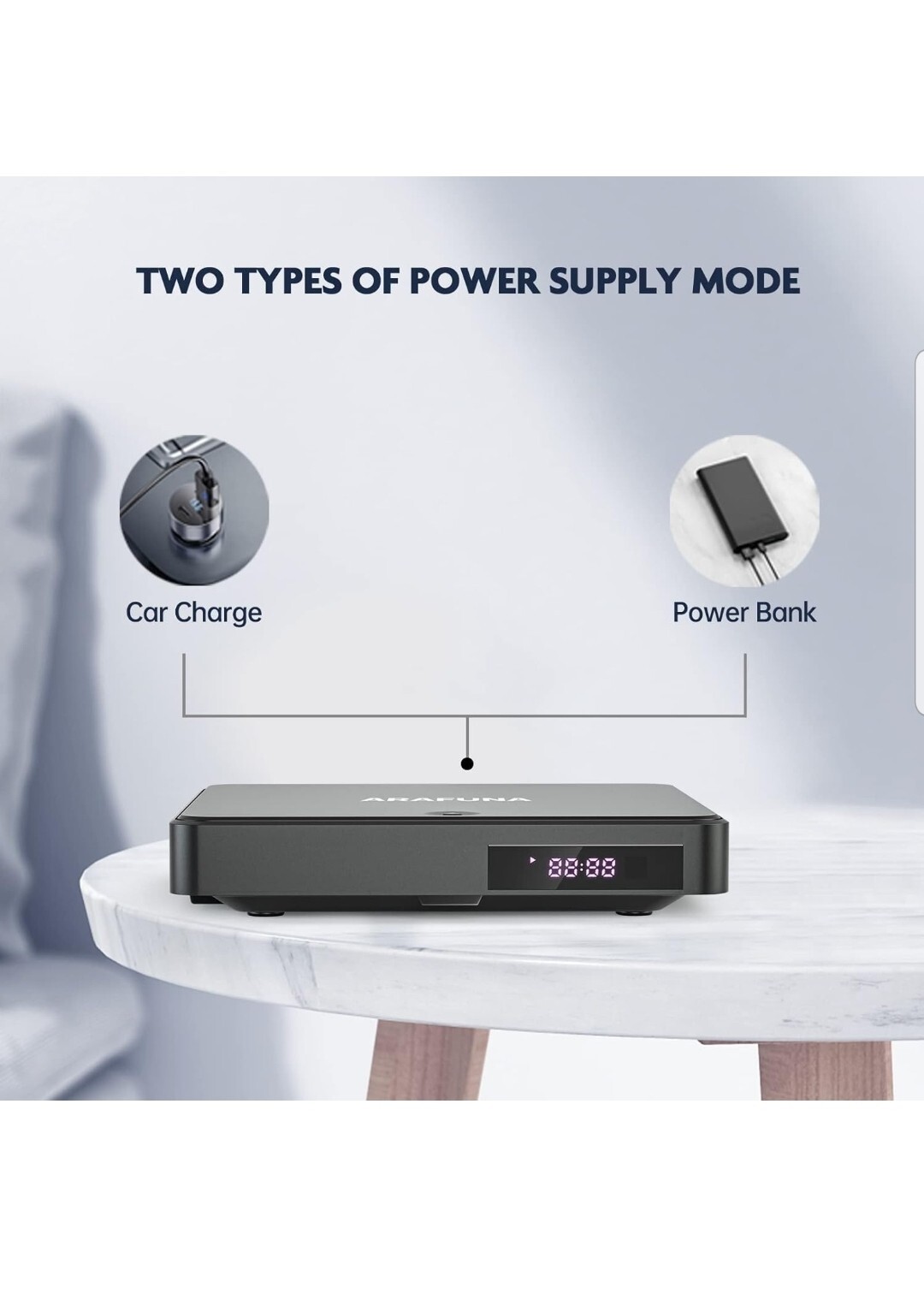 Mini DVD Player ARAFUNA HDMI Small DVD Player for TV with All Region