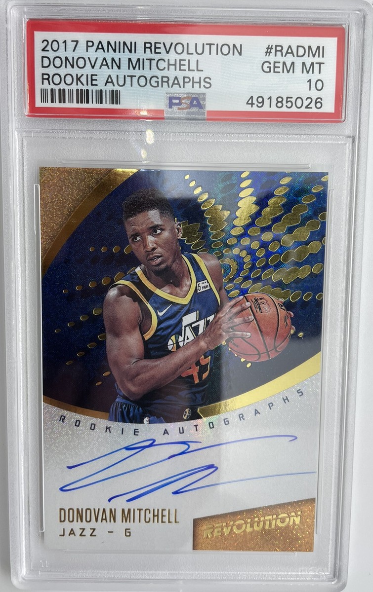 Donovan Mitchell rookie jsy auto /75シリ Donovan Mitchell