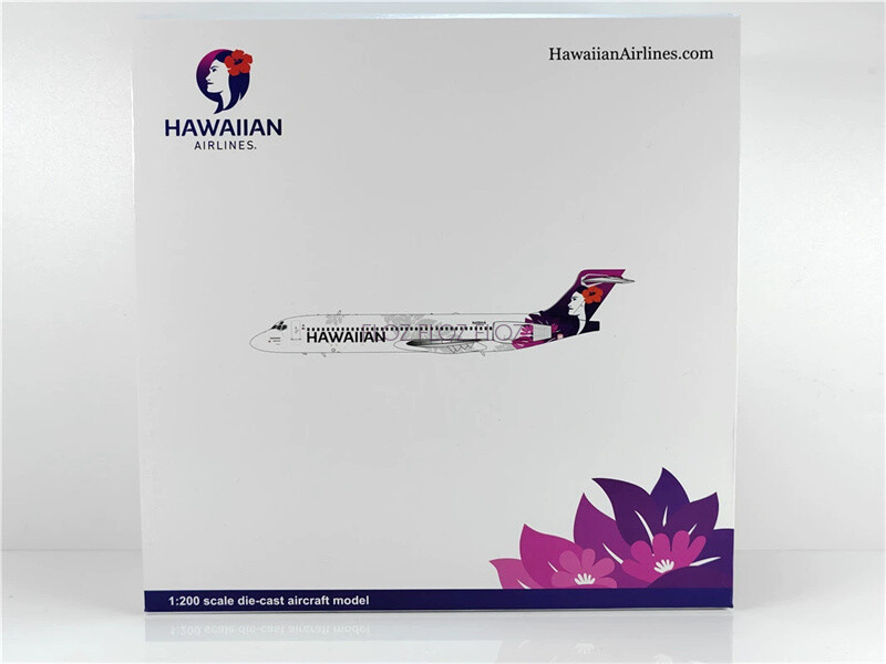 GeminiJets HAWAIIAN for Boeing 717-200 N491HA 1:200 Aircraft GeminiJets HAWAIIAN for Boeing 717-200 N491HA 1:200 Aircraft