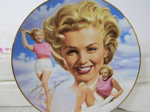 Authentic Lot of 7 Marilyn Monroe/Norma Jeane Porcelain Plates - Picture 13 of 24
