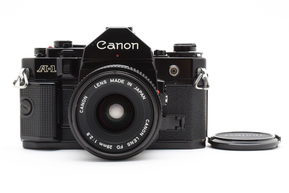 canon キャノン a-1 nfd 28mm f2.8 Canon A-1 Film Camera NFD New FD 28mm f2.8 Lens