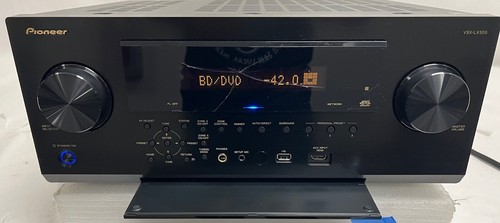 Pioneer Elite VSX-LX505 AV Receiver -CRACKED DISPLAY -FREE S H - Picture 4 of 11