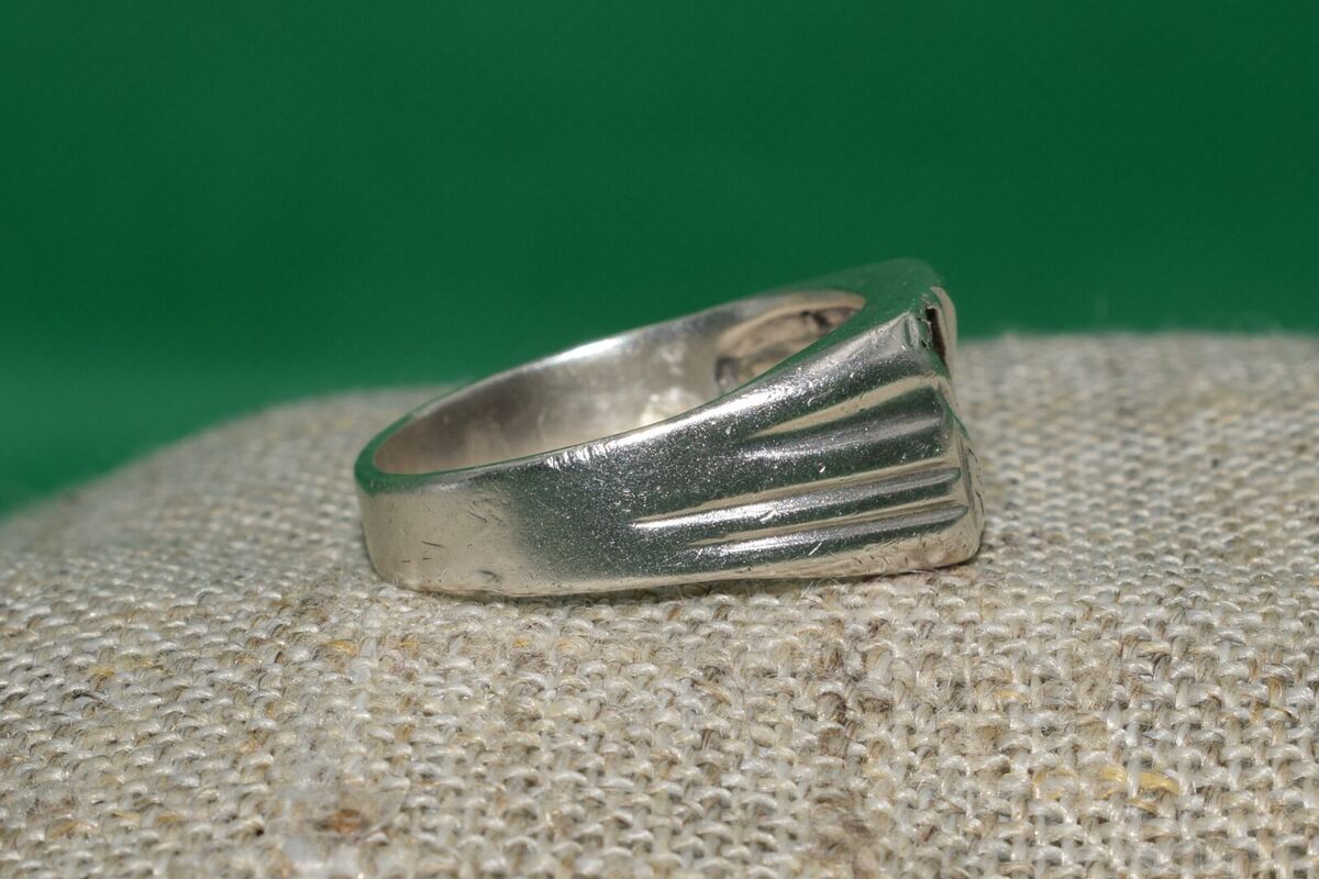 SALE BIG Men Ring Sterling SILVER 925 Vintage Ukraine old jewelry fashion model