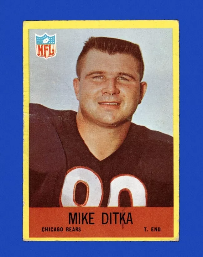 Mike Ditka trading card