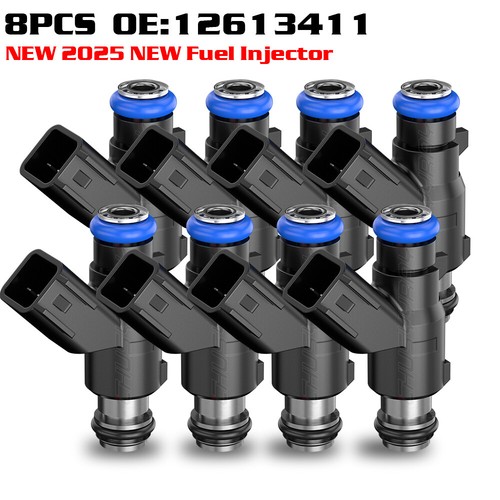 x8 NEW Fuel Injectors for 2010 2011-2014 Chevrolet Suburban 1500 5.3L V8 - Picture 1 of 12
