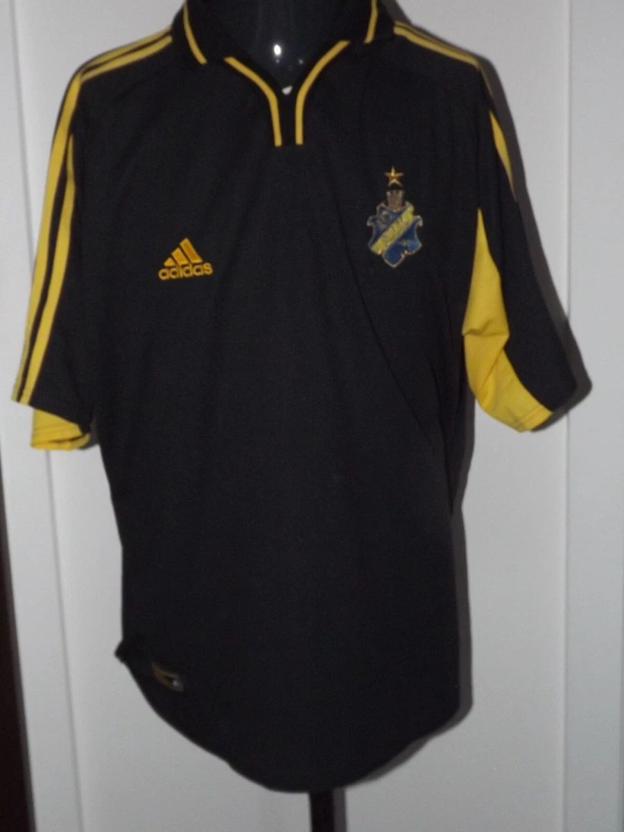 Maillot De Football Skövde AIK Domicile – Adidas – Longues Manches – Taille YXL (34'')