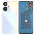 Scocca Batteria Posteriore Compatibile per Realme C55 Ricambio Bianco Oro