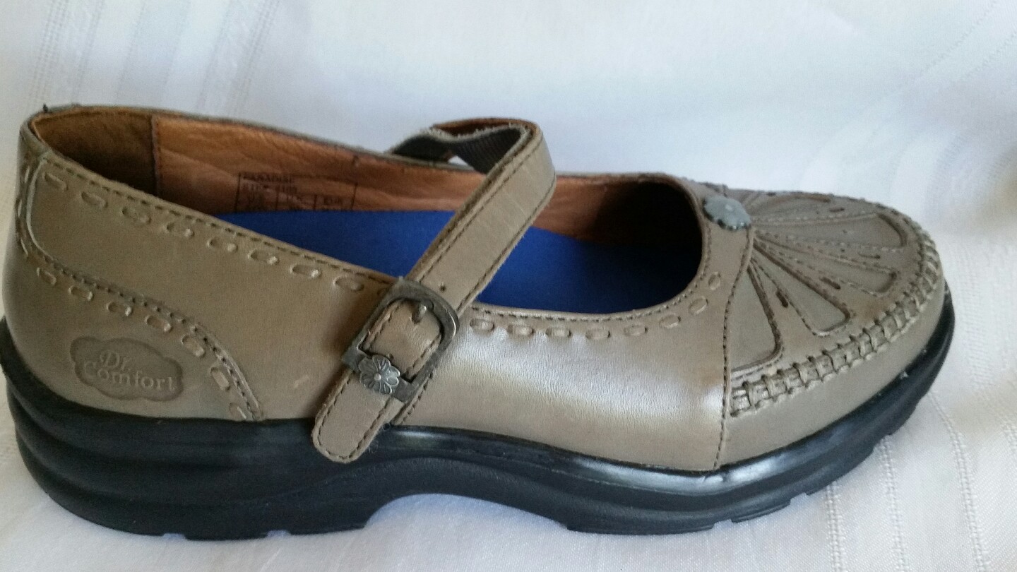 DR COMFORT Damens's orthopedic schuhe Größe 5.5w gray, Mary Jane, Leder. DR COMFORT Damens's orthopedic schuhe Größe 5.5w gray, Mary Jane, Leder.