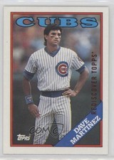 2017 Topps Rediscover Topps Buybacks Red Dave Martinez #1988-439 g6w