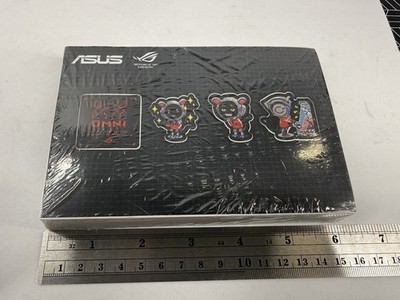 50 Pack - ASUS ROG Republic Of Gamers OMNI Sticker Sheets - Shrink Wrap Damage