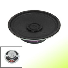 0.5W 0.5 Watt 8 Ohm 57mm Dia Aluminum Round External Magnet Speaker Silver Tone