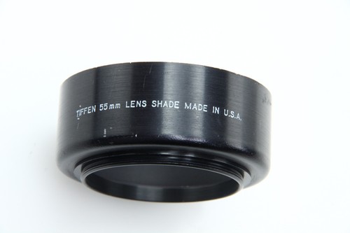 Paralume Tiffen 55 mm in metallo con vite e paralume vintage - Foto 4 di 4