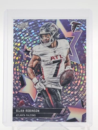 2025 Topps Cosmic Chrome Bijan Robinson Base (RAW)