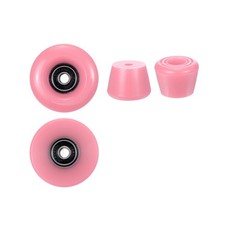 58 x 32mm Skate Wheels with Bearings, Skate Brakes Roller Skate Wheels Pink