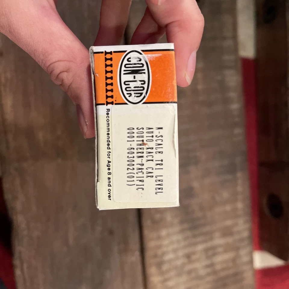 Carro Con-Cor Tri Level Auto Rack Southern Pacific 0001–603002 (01) - Imagem 4 de 4